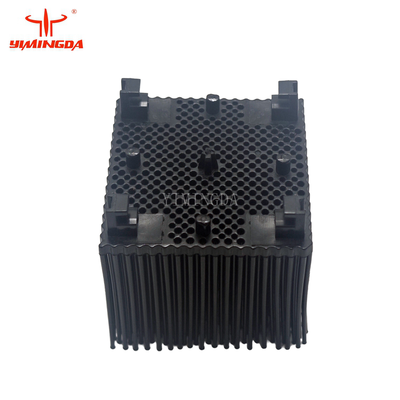 Bloco de pente de nylon preto para cortador automático OROX