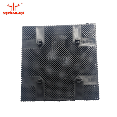 100 × 100mm Nylon Preto Cerdas Bloco Plástico Escova Peças de Reposição Para Bullmer 060548 70144014