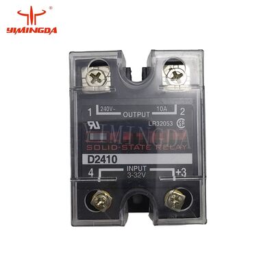 760500087 RLY SOLID ST, 240VAC/10A OUT, 3-32VDC IN Adequado para máquina de corte TAURUS